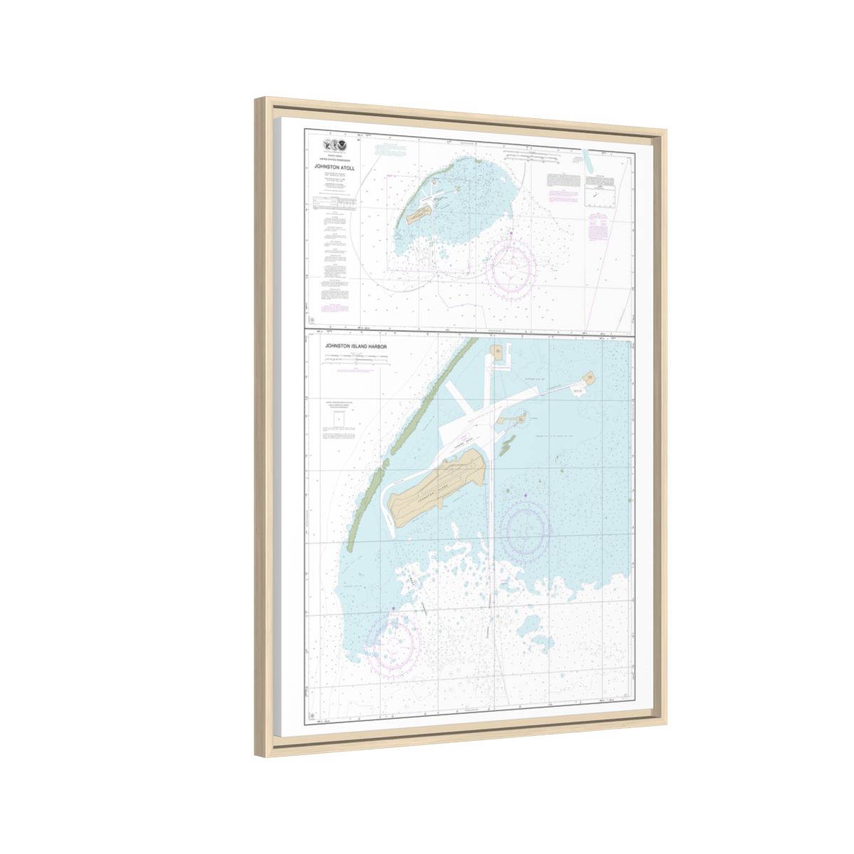 TEST RESYNC — Chart 83637 Johnston Atoll Floating Frame Canvas