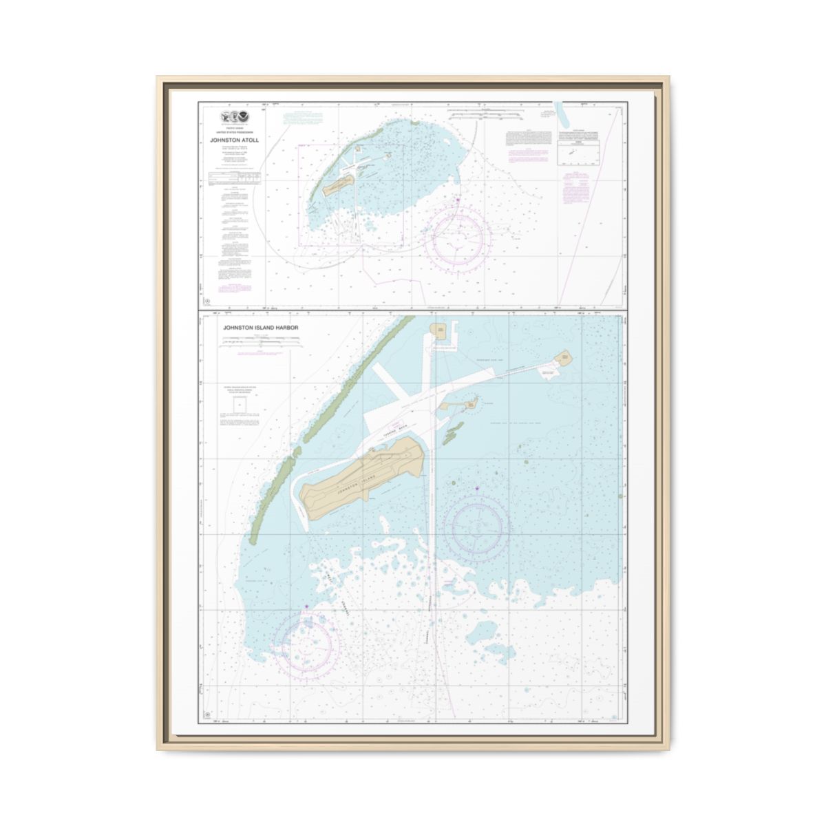 TEST RESYNC — Chart 83637 Johnston Atoll Floating Frame Canvas