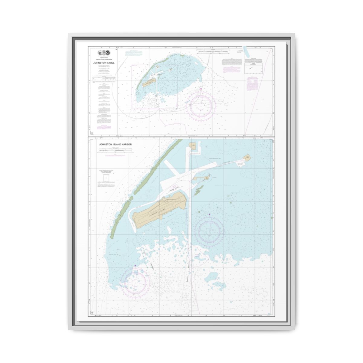 TEST RESYNC — Chart 83637 Johnston Atoll Floating Frame Canvas